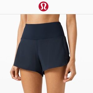 lululemon speed up high rise shorts